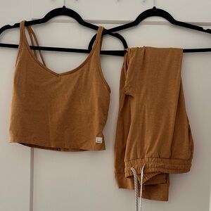 Vuori Tan Track Pants & Joggers